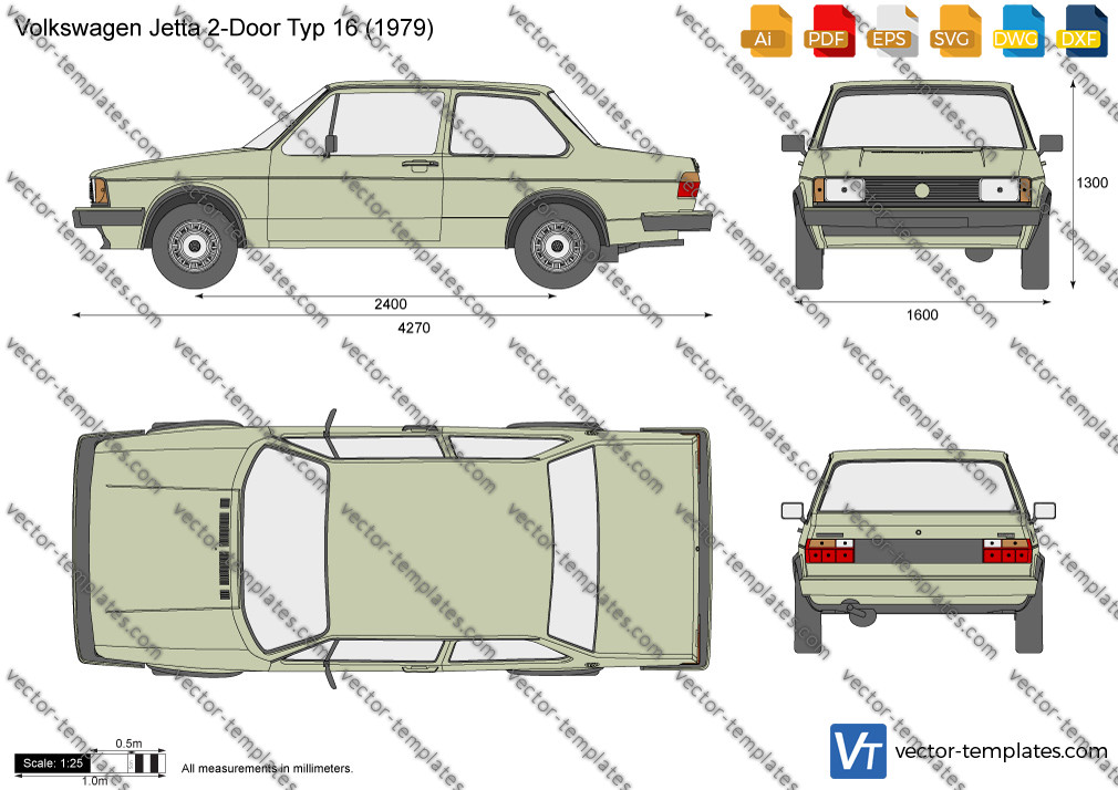 Volkswagen Jetta 2-Door Typ 16 1979
