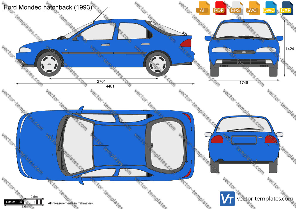 Templates - Cars - Ford - Mondeo
