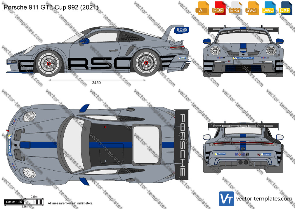 Porsche 911 GT3 Cup 992 2021