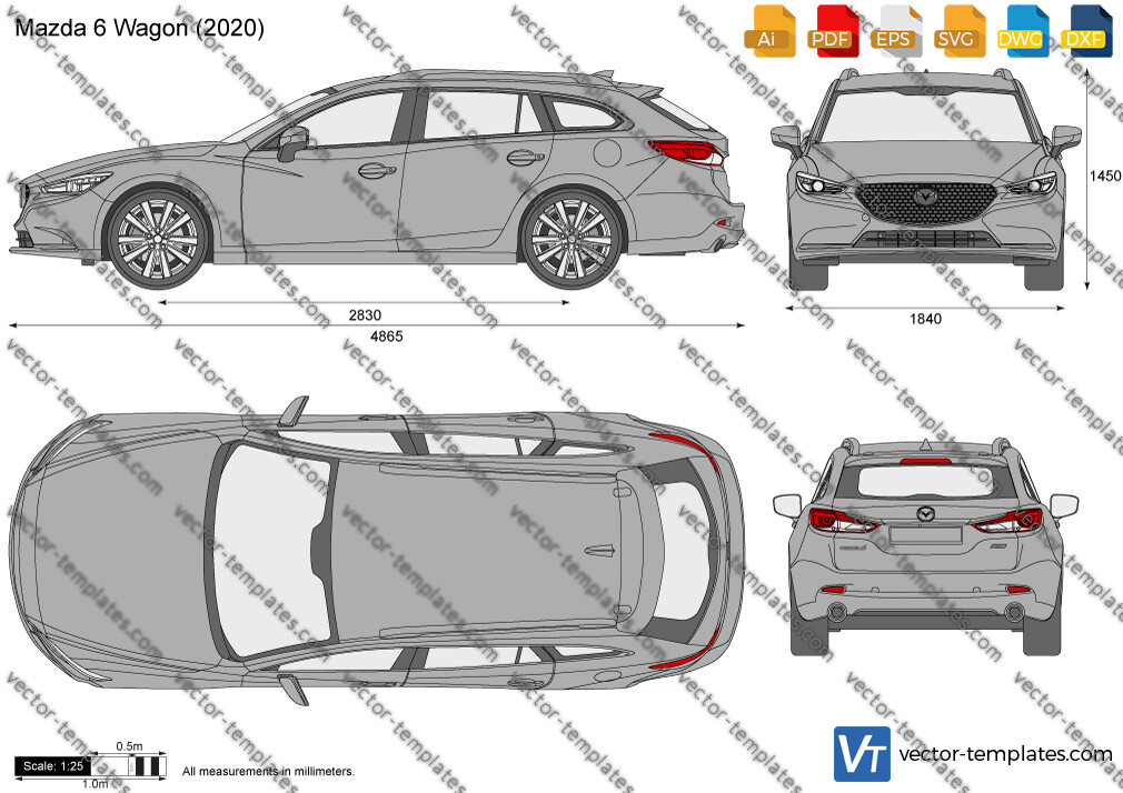 Templates - Cars - Mazda - Mazda 6 Wagon