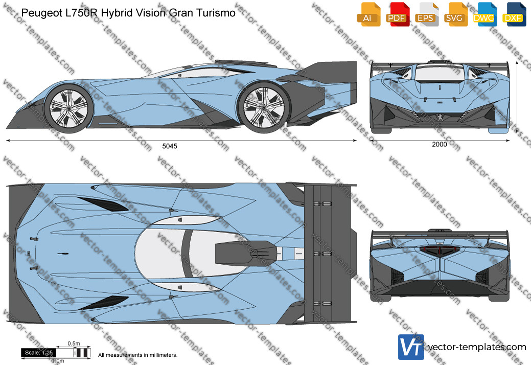 Peugeot L750R Hybrid Vision Gran Turismo 