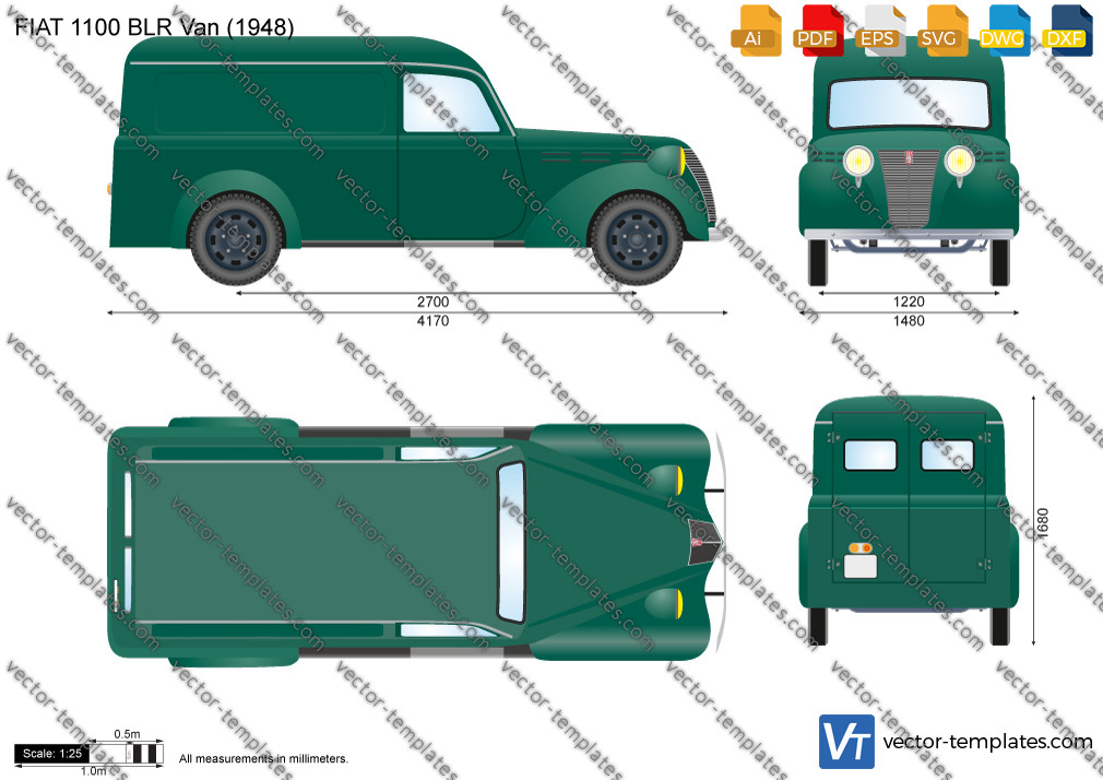 FIAT 1100 BLR Van 1948