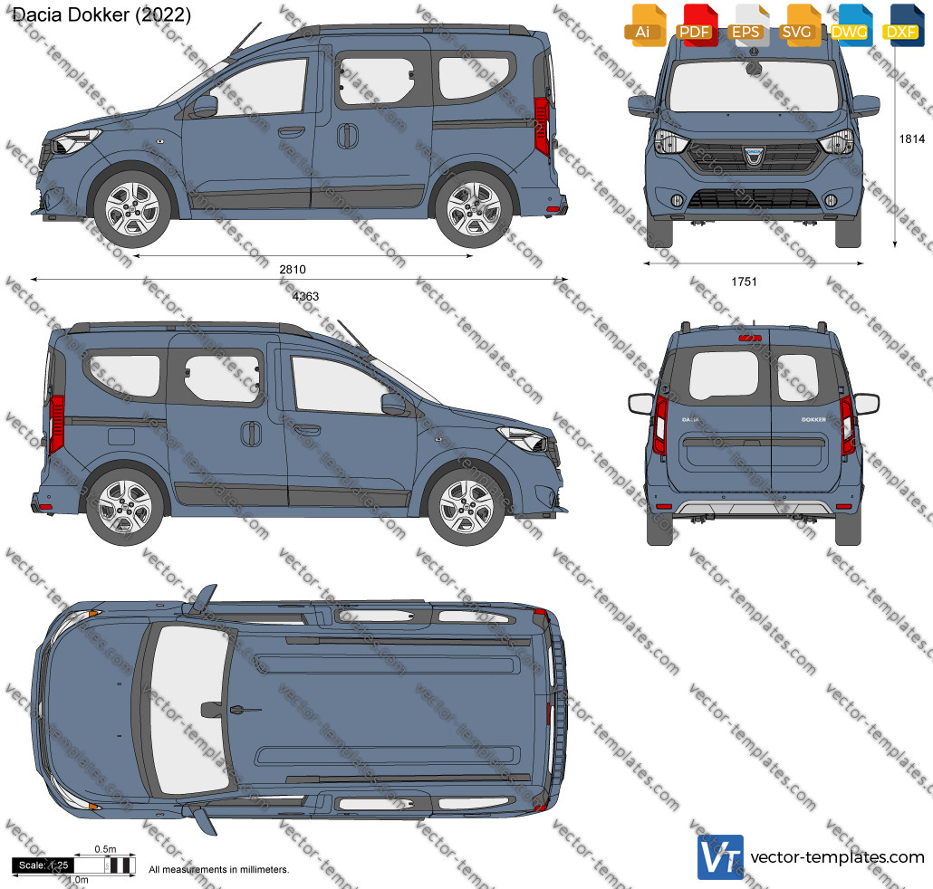 Templates - Cars - Dacia - Dacia Dokker