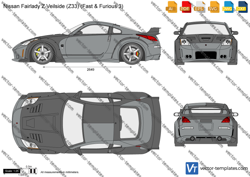 Nissan Fairlady Z Veilside (Z33) (Fast & Furious 3) 