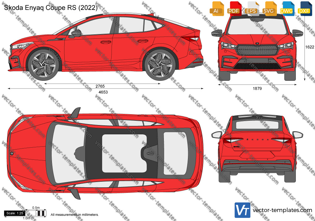 Templates - Cars - Skoda - Skoda Enyaq Coupe RS