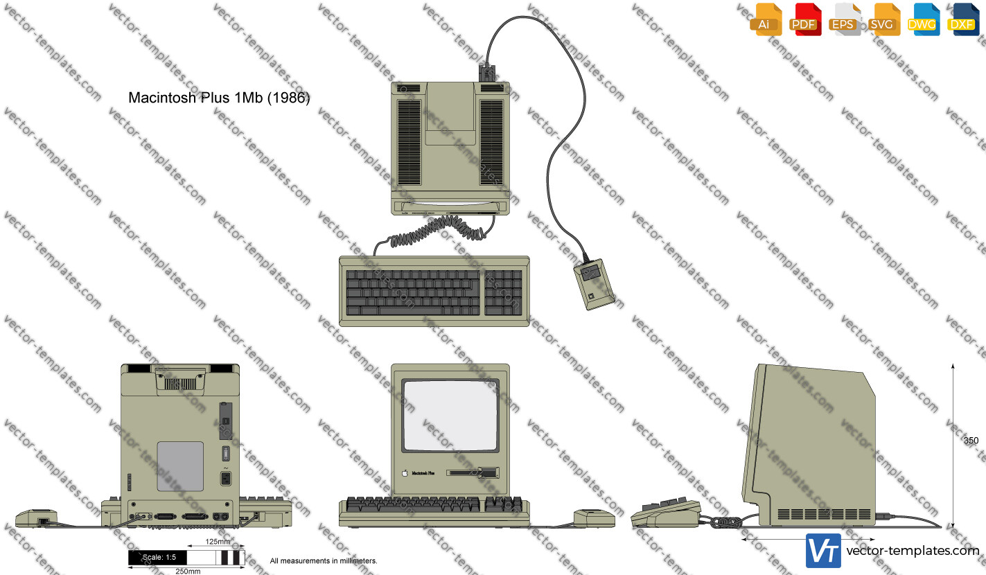 Macintosh Plus 1Mb 1986