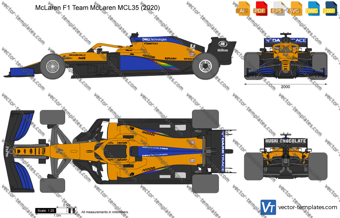McLaren F1 Team McLaren MCL35 Formula 1 2020