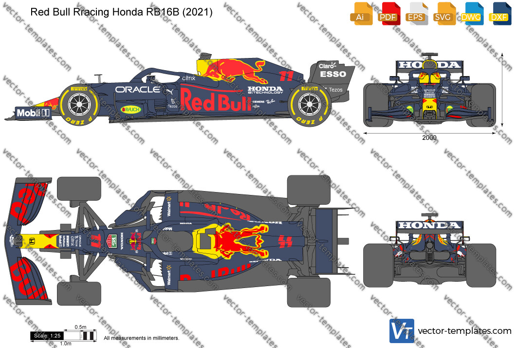 Red Bull Racing Honda RB16B F1 Formula 1 2021