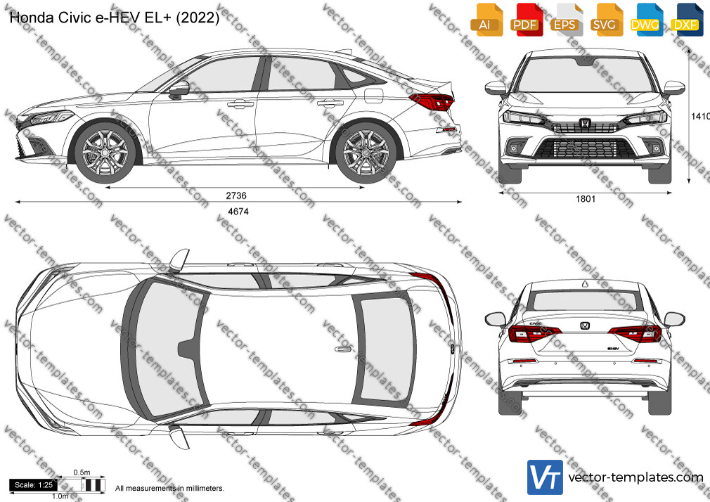 Honda Civic e-HEV EL+ 2022