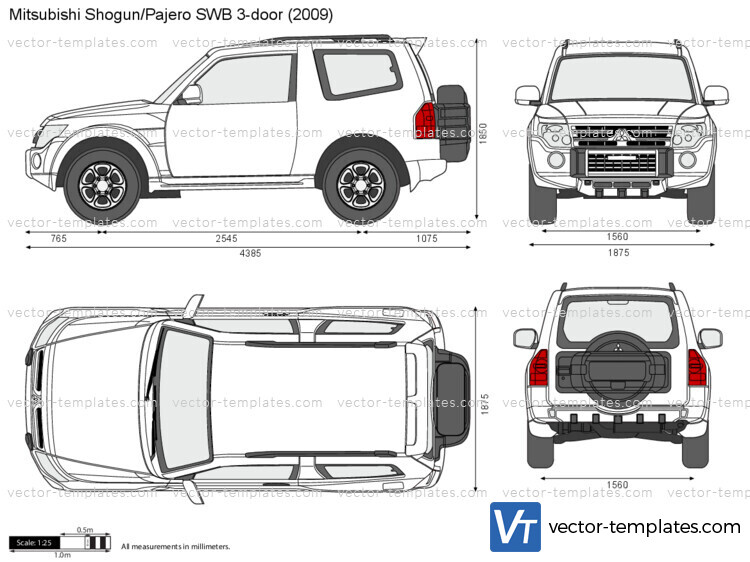 Mitsubishi Shogun / Pajero SWB 3-door