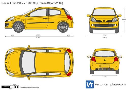 Renault Clio 2.0 VVT 200 Cup RenaultSport