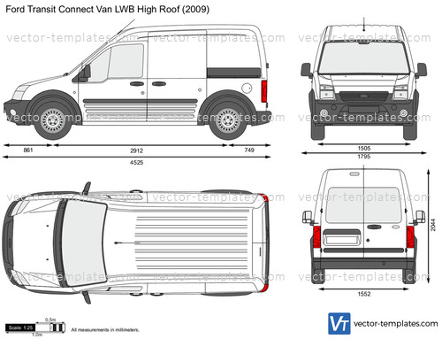 Ford Transit Connect Van LWB High Roof