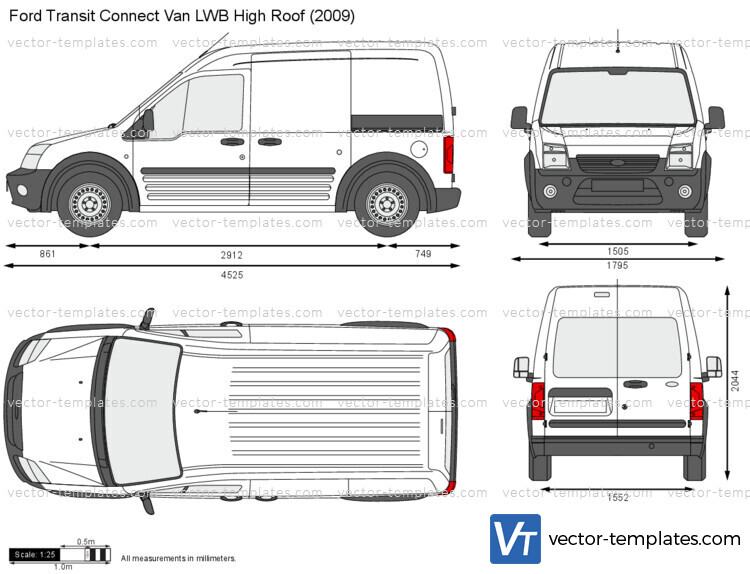 Ford Transit Connect Van LWB High Roof