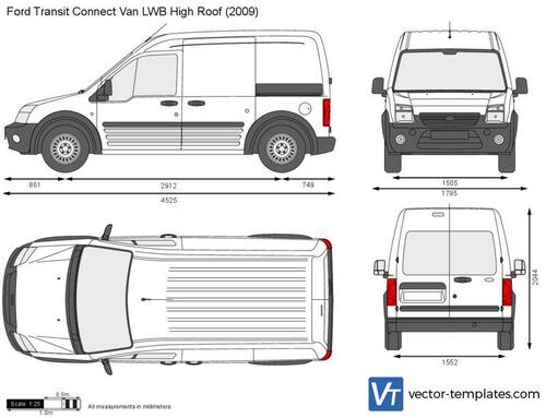 Ford Transit Connect Van LWB High Roof