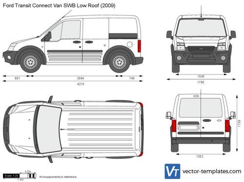 Ford Transit Connect Van SWB Low Roof