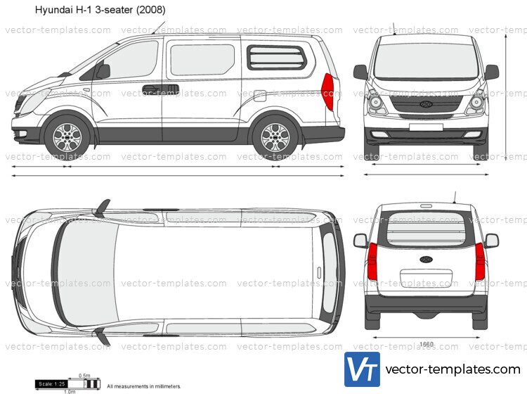 Hyundai H-1 3-seater Panel Van