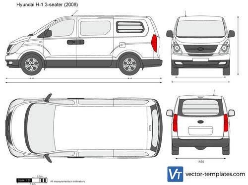 Hyundai H-1 3-seater Panel Van