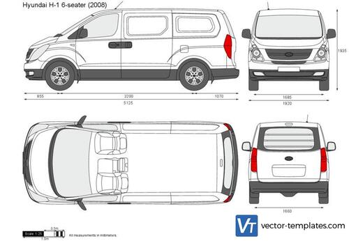 Hyundai H-1 6-seater Panel Van