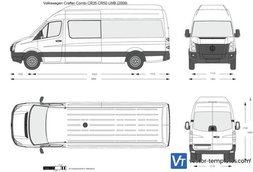 Volkswagen Crafter Combi CR35 CR50 LWB