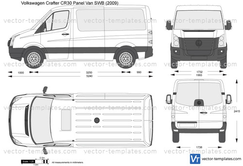 Volkswagen Crafter CR30 Panel Van SWB