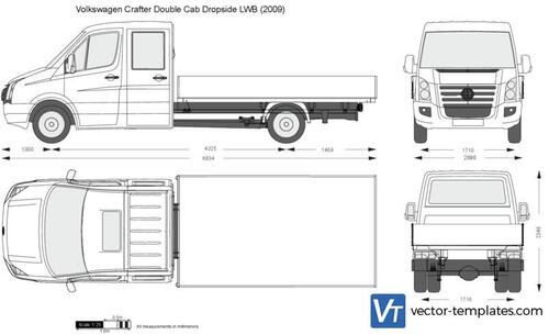 Volkswagen Crafter Double Cab Dropside LWB