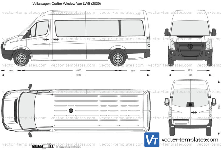 Volkswagen Crafter Window Van LWB