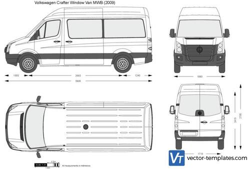 Volkswagen Crafter Window Van MWB