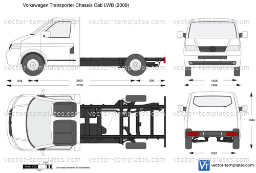 Volkswagen Transporter T5 Chassis Cab LWB
