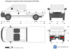 Volkswagen Transporter T5 Double Cab Dropside LWB