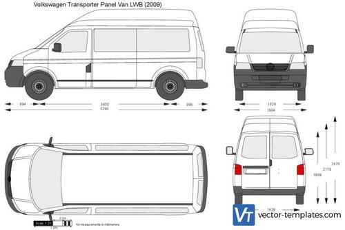 Volkswagen Transporter T5 Panel Van LWB