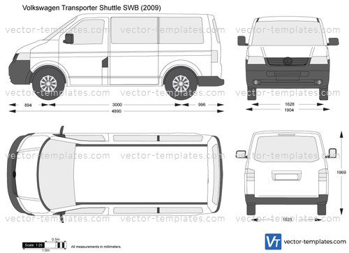 Volkswagen Transporter T5 Shuttle SWB
