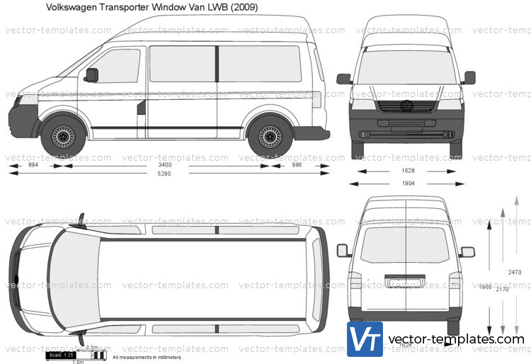 Volkswagen Transporter Window Van LWB