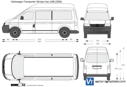 Volkswagen Transporter Window Van LWB