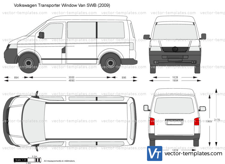 Volkswagen Transporter Window Van SWB