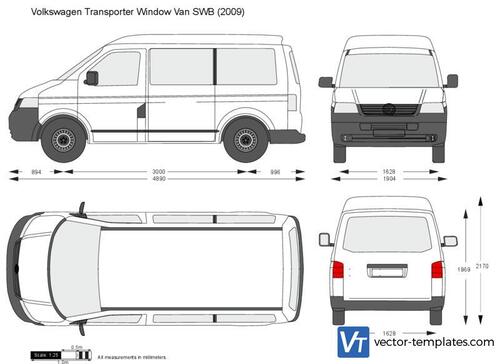 Volkswagen Transporter Window Van SWB