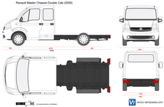 Renault Master Chassis Double Cab