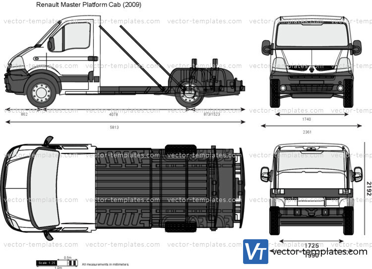 Renault Master Platform Cab