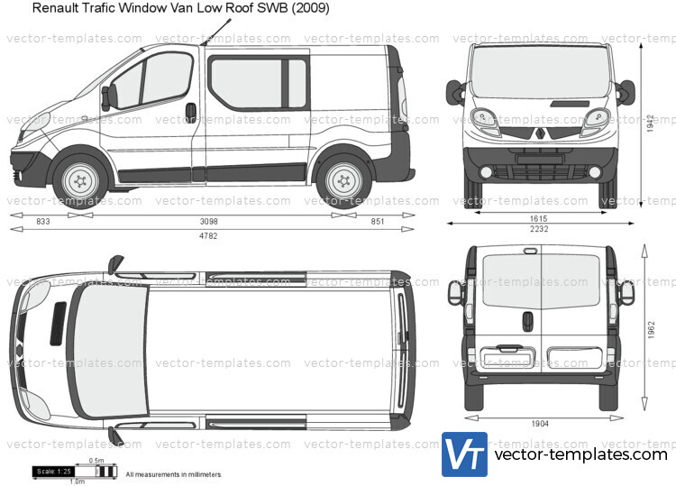 Renault Trafic Window Van Low Roof SWB