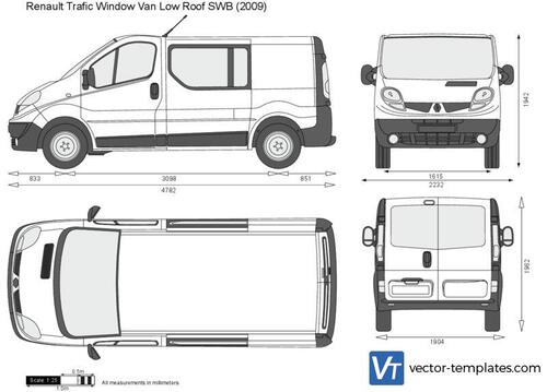 Renault Trafic Window Van Low Roof SWB