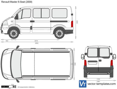 Renault Master 6-Seat