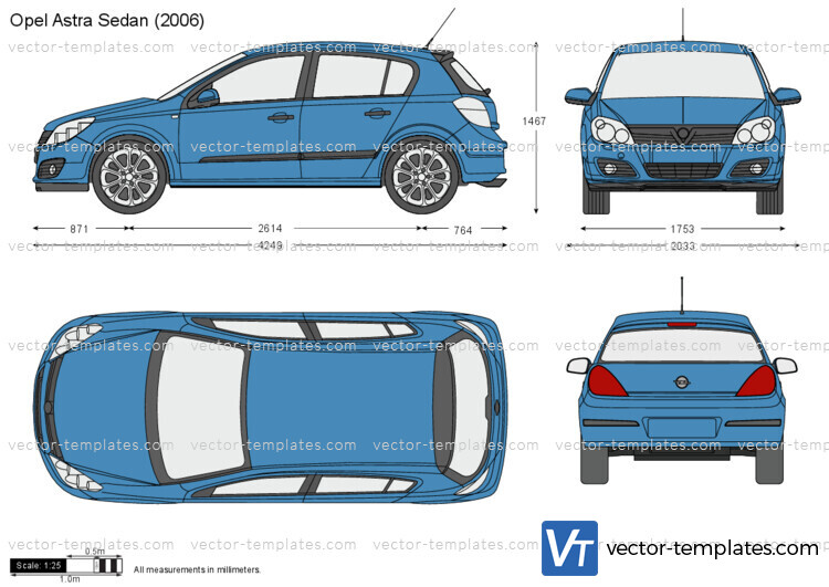 Opel Astra H 5-Door Hatch