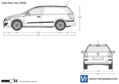 Opel Astra H Van