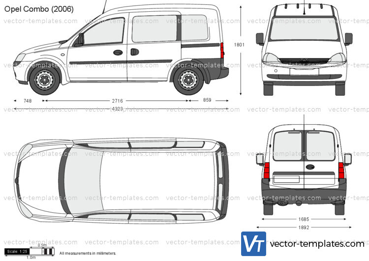 Templates - Cars - Opel - Opel Combo C