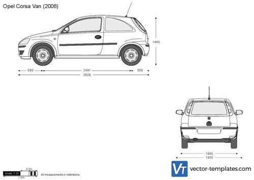 Opel Corsa C Van