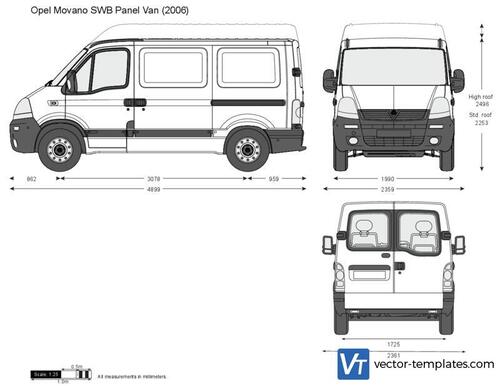 Opel Movano SWB Panel Van