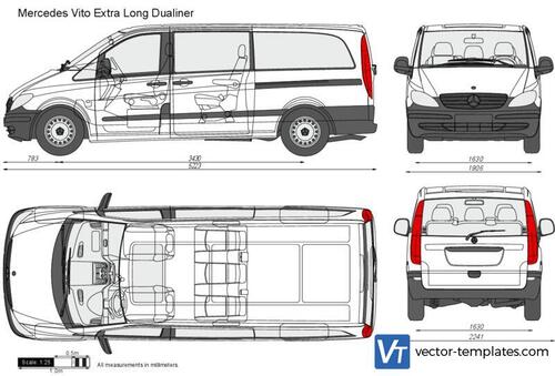 Mercedes-Benz Vito Extra Long Dualiner