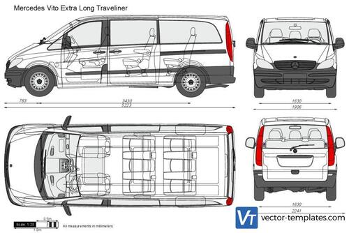 Mercedes-Benz Vito Extra Long Traveliner