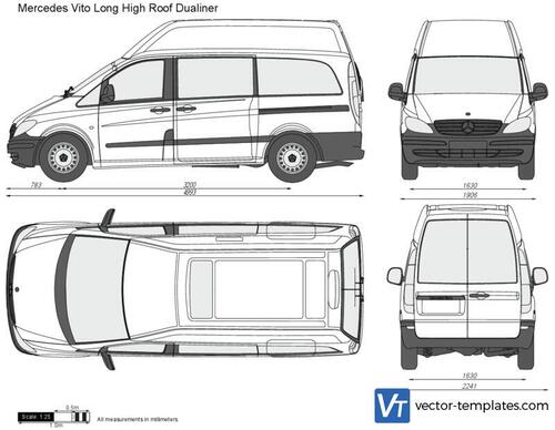 Mercedes-Benz Vito Long Hi Roof Dualiner