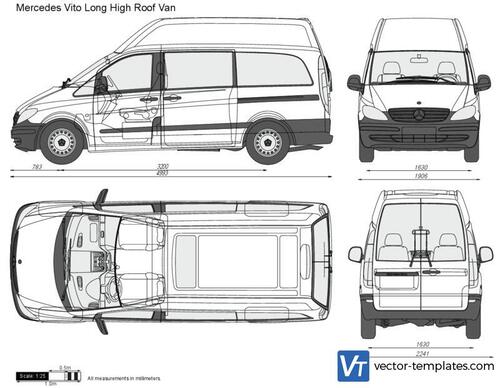 Mercedes-Benz Vito Long High Roof Van