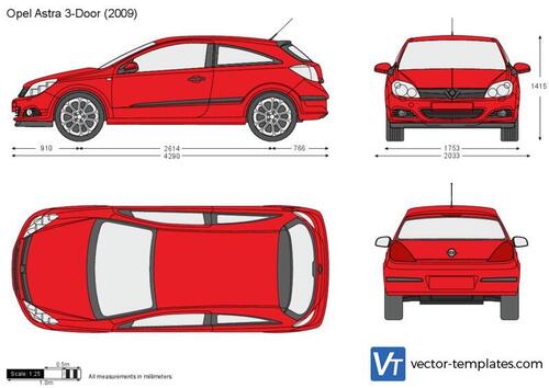 Opel Astra H 3-Door